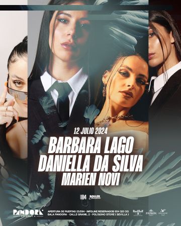 BARBARA LAGO, DANIELLA DA SILVA Y MARIEN NOVI