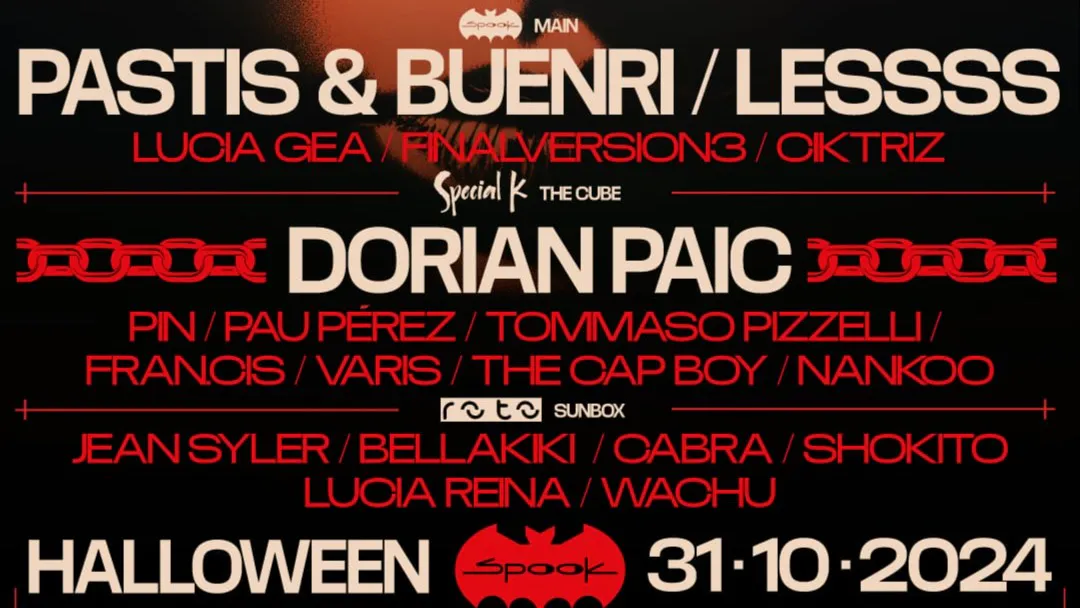 Halloween Inferno: Pastis & Buenri + Lessss + Special-K + ROTO