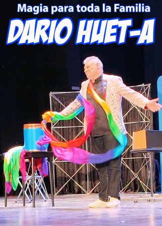 Magic and laughter to bring the whole family together with Dario Huet-a