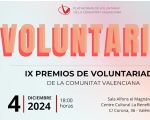 IX Volunteer Awards of the Valencian Community