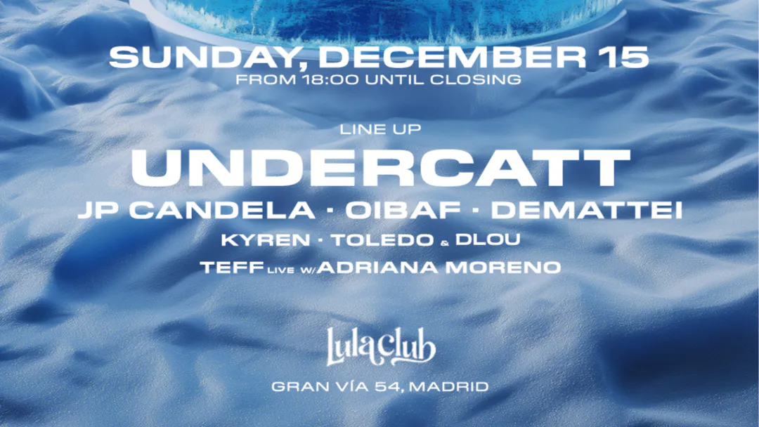 UnderWater x LULA CLUB presents Undercatt