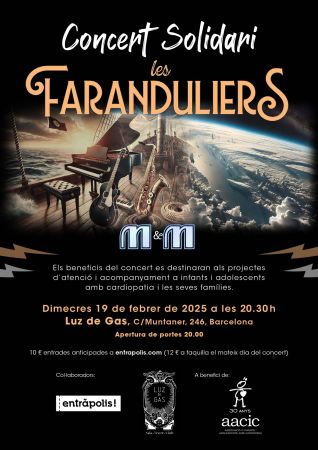 Concert solidari LES FARANDULIERS
