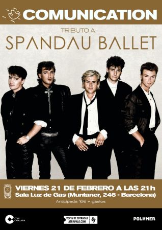 Tribut a Spandau Ballet – COMUNICATION