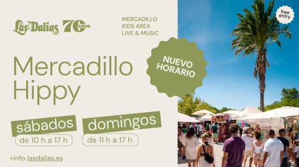 Mercadillo Hippy - Sábados from 10 & domingos from 11